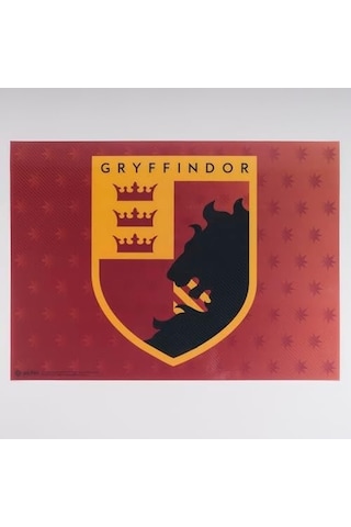 - Gryffindor Lisanslı Amerikan Servis Acı Kahverengi