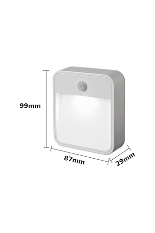 Suofeng 3'lü Led Toprak Aydınlatması, 100 Algılama Açıısı, 30 Saniye Süre, 0.3w, Abs+pc Malzeme Diğer