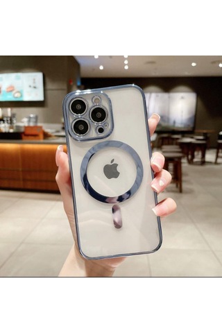 Apple Uyumlu iPhone 14 Plus Tam Köseleri Renkli Seffaf Kamera Korumali 557696411