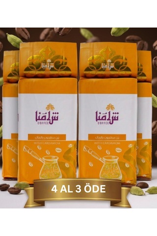 Şamna Kakuleli Kahve 200g 4 Al 3 Öde-1351 Türk Kahvesi