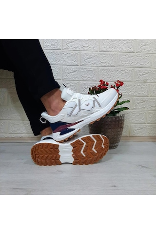 M.p. 1642 Beyaz Memoryfoam Kaydırmaz Rahat Spor Ayakkabı Beyaz
