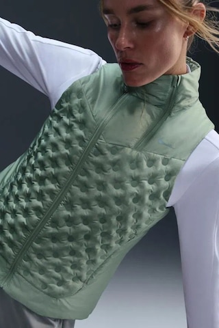 Nike Running Therma Fit Synthetic Fill Womens Vest Sentetik Dolgulu Termal Reflektörlü Kadın Koşu Yelek Yeşil Yeşil