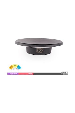 Ack Led Duvar Armatürü 3 Renk Butonlu 12w Siyah Duvar Apliği Beyaz