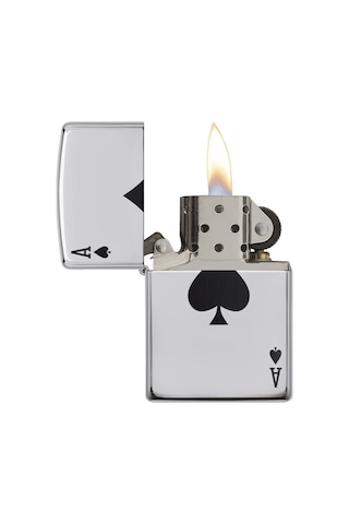 Zippo 250 Lucky Ace Çakmak Çok Renkli