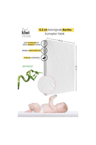 Kiwi Neonest Anne Yanı Kalın Yataklı Cibinlikli Ve Tenteli, Sallanır. Portatif Sepet Beşik Yeni Vizon Yeni Vizon