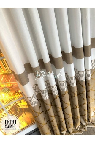 Fon Perde Gofrelli Panel Fon 8 Farklı Renk Seçeneği