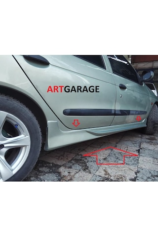 Megane 1 Marşpiyel Takımı-boyasız-fiberglass