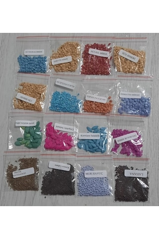 Turşuluk Sebze Tohum Paketi - 16 Çeşit 1 Paket