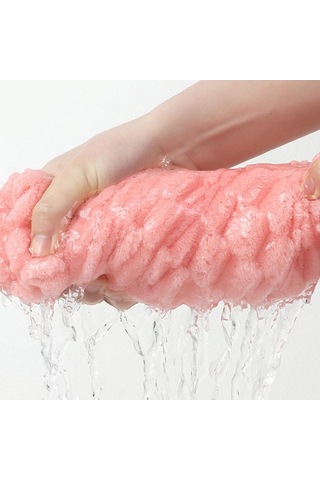 Veraura Lifestyle Mikrofiber Örgü Saç Kurutma Bone Havlu Çok Renkli