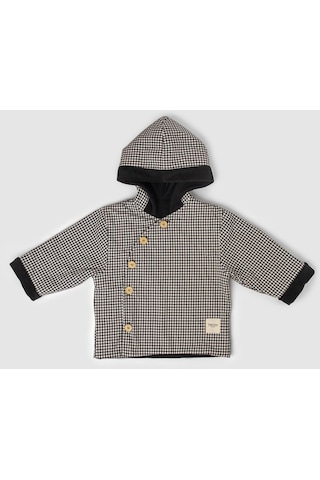 Totzee Diagonal Mont Mini Ekose Siyah & Beyaz Siyah