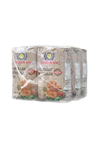 Beşler Pastalık Böreklik Buğday Unu 6 x 2 KG