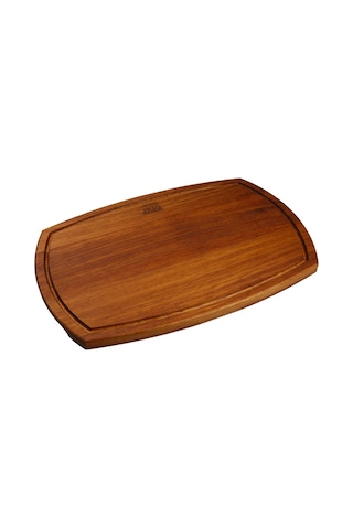 Dört Kenarı Oval Tahta 26x36cm