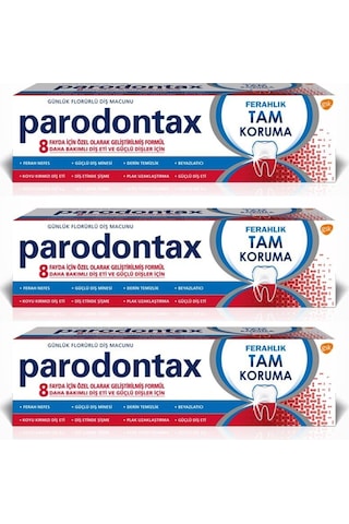 Parodontax Tam Koruma Ferahlık Diş Macunu 3 x 75 ML