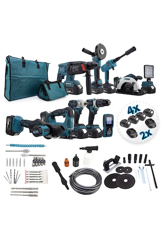 Chelikbei 36 Akülü Vidalama Seti 10'lu Mavi