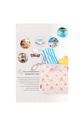 Proof Kirli Temiz Çantasi Cream Çok Renkli