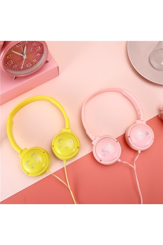 Tenfowee Çocuklar İçin Renkli 3.5mm Kulaklık - Mp3/mp4 Ve Akıllı Telefonlarla Uyumlu
