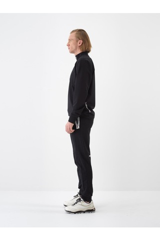 Xint Siyah Pamuk Dokulu Slim Fit Sweat Pantolon 380213
