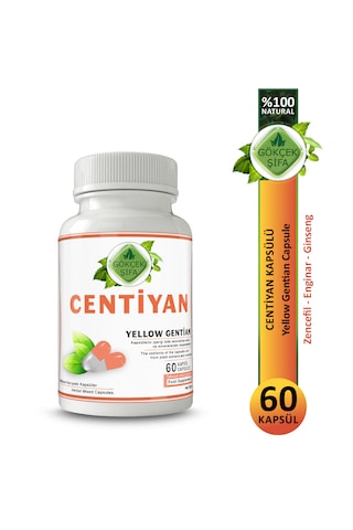 Centiyan Kapsül Yellow Gentian Capsule