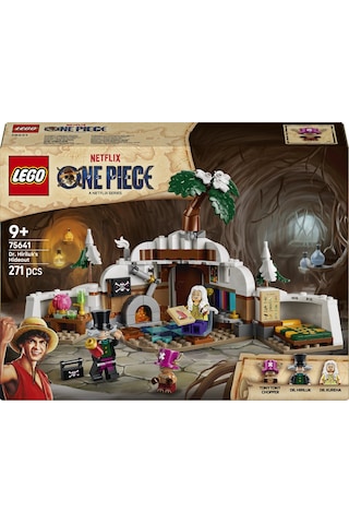 LEGO® ONE PIECE Dr. Hiriluk’un Sığınağı 75641 - 9 Yaş ve Üzeri Çocuklar için 3 Minifigür İçeren Oyuncak Yapım Seti (271 Parça)