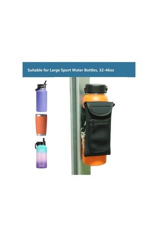 Sacstar Manyetik Su Şişesi Kılıf Torbası Büyük Cep Telefonu Tutucusu, Herhangi Bir Ekipmana Takın, Spor Salonu Essentics Aksesuarı Siyah Kamuflaj