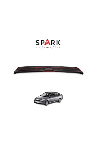 Renault Symbol 2009-2013 Yıl Aralığı Uyumlu Arka Tampon Eşiği Mat