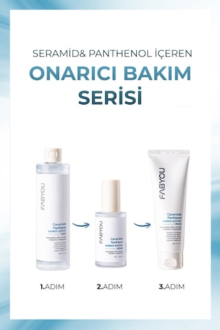 Seramid Ve Panthenol İçeren Bariyer Güçlendirici Yüz Kremi 50 Gr