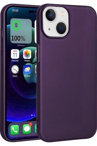 Apple Uyumlu iPhone 15 Plus Kılıf Soft Mat Premier Case Kapak