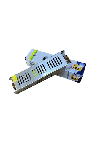 K2 150w 12v Led Trafo Adaptör 12,5a Güç Kaynağı Şerit Led, Güvenlik Kamerası Ve Cctv Uyumlu 19x4,5x3,5 Cm 220v Giriş