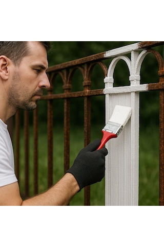 Hammerite Direkt Pas Üstü Pürüzsüz Metal Boya 0.75 Lt Beyaz Diğer