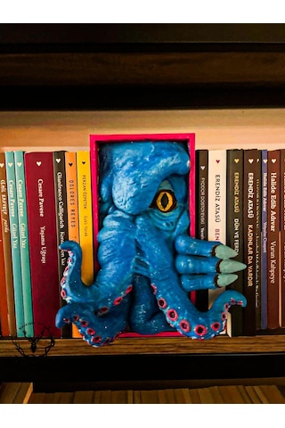 Cthulhu / Kitaplık Figürü / Kitap Tutucu / Kolleksiyon / Hediye / 21 Cm