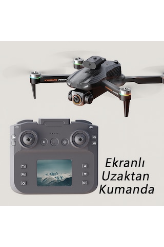 Ekranlı Kumandalı 2k Kameralı Akıllı Drone - Uzun Menzilli,