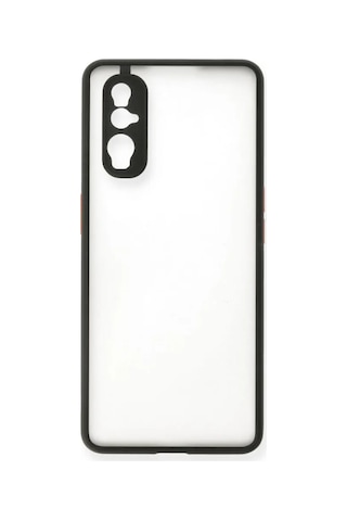 Jenerik Oppo Find X2 Kılıf Montreal Silikon Kapak - Siyah