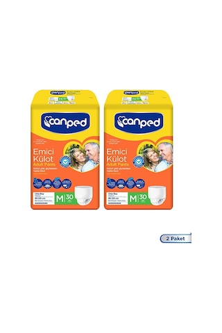 Canped Emici Külot Orta Boy Medium 60 lı Canped Emici Külot Orta Boy Medium 60 lı