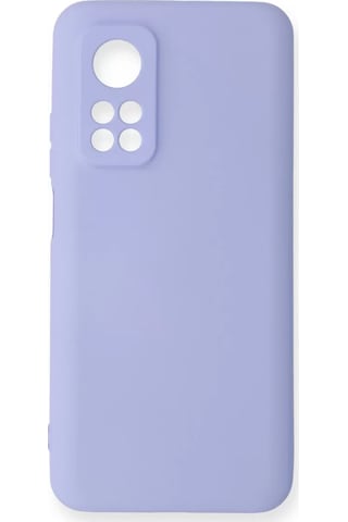 Newface Xiaomi Mi 10t Kılıf Nano İçi Kadife Silikon - Lila
