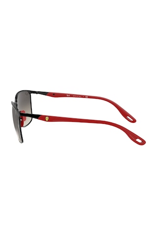 Ray-Ban Ferrari 3673M F04111 56 Erkek Siyah Köşeli Çerçeve Güneş Gözlüğü