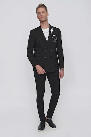 Efor C 622 Slim Fit Siyah Spor Ceket Siyah