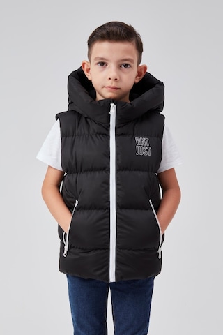 Benitto Kids Kapüşonlu Erkek Çocuk Şişme Yelek 51311 Siyah