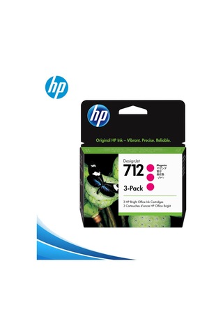 3Ed78A Hp 712 Kırmızı Magenta 3 Pack Designjet Mürekkep Kartuşu
