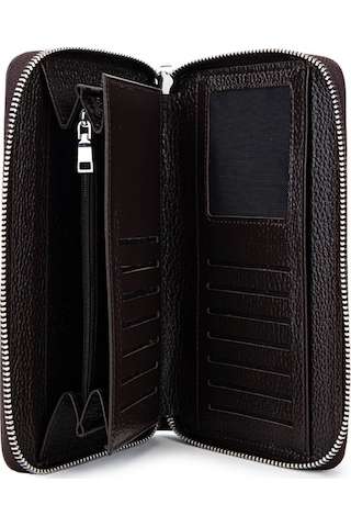 Tamer Tanca Erkek Hakiki Deri Kahverengi El Çantası 301 230281 Erk Cnt Sk25-26 Kahve Fltr Kahverengi