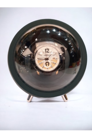 Watch Winder, Otomatik Saat Kurma Kutusu Yuvarlak Model