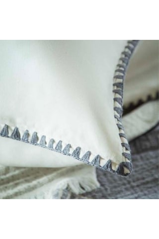 Apricitas Home Muslin Çift Kişilik Yatak Örtülü Nevresim Takımı June Gri