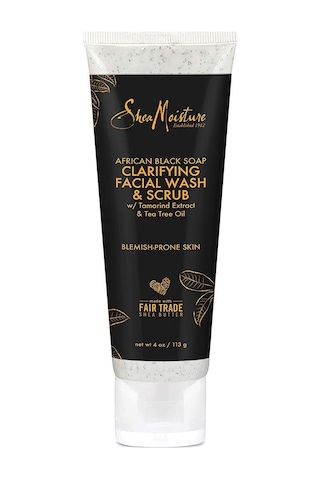 Shea Moisture Afrika Siyah Sabunu Yüz Yıkama ve Peeling 113GR