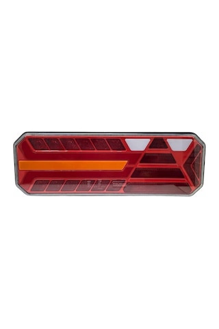 Wolfram 12v-24v Stop Lambası Neon Ledli-kayar Sinyalli 6 Fonksiyonlu 400 145 45 Mm E9 Sol