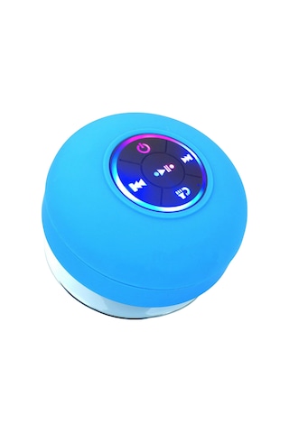Kangvka Banyo İçin Ipx4 Su Geçirmez Led Işıklı Hoparlör - Bt 5.0, Süper Tutuculu, Elsiz Arama, Tf Kart Desteği Beyaz/sarı/mavi/siyah/yeşil/pembe