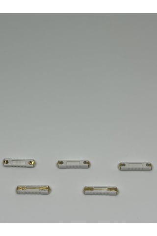 5 Adet 8 Amper Beyaz Taş Sigorta 8a