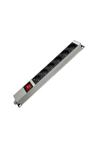 6'lı Kablosuz Grup Priz Anahtarlı Aluminyum Gövde 0