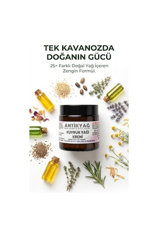 Antikyağ Kuyruk Yağı Kremi 100 ML
