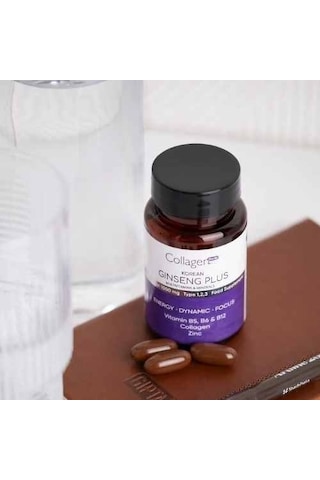Collagen Forte Platinum Ginseng Plus Multivitamin & Mineraller Collagen Tip 1-2-3 30 Kapsül