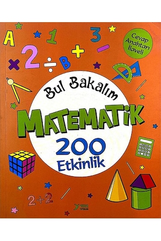 5-6 Yaş Bul Bakalım 200 Matematik Etkinlik Yuva Yayınları