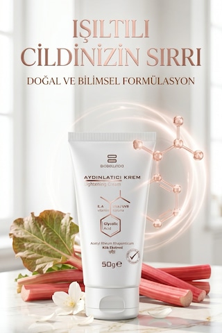 Doğal Aydınlatıcı Yüz Bakım Krem 50ml